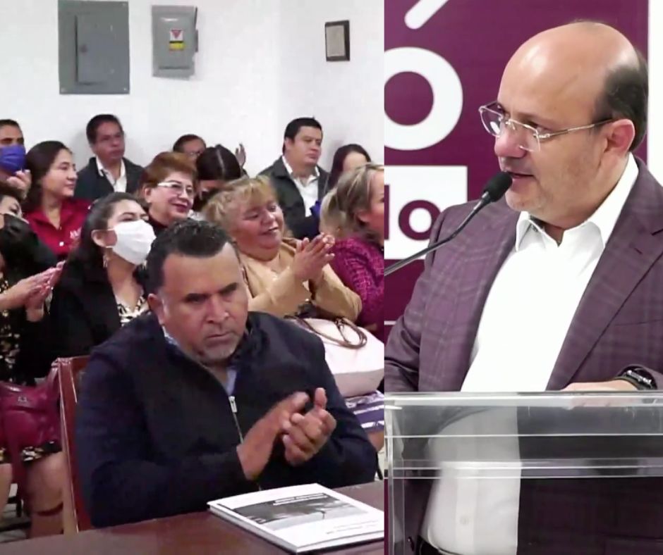 Rodrigo Arredondo rinde informe de gobierno aislado de la gente de Cuautla