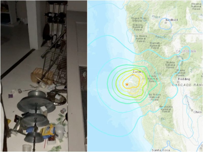 Mueren dos personas tras sismo de 6,4 en California