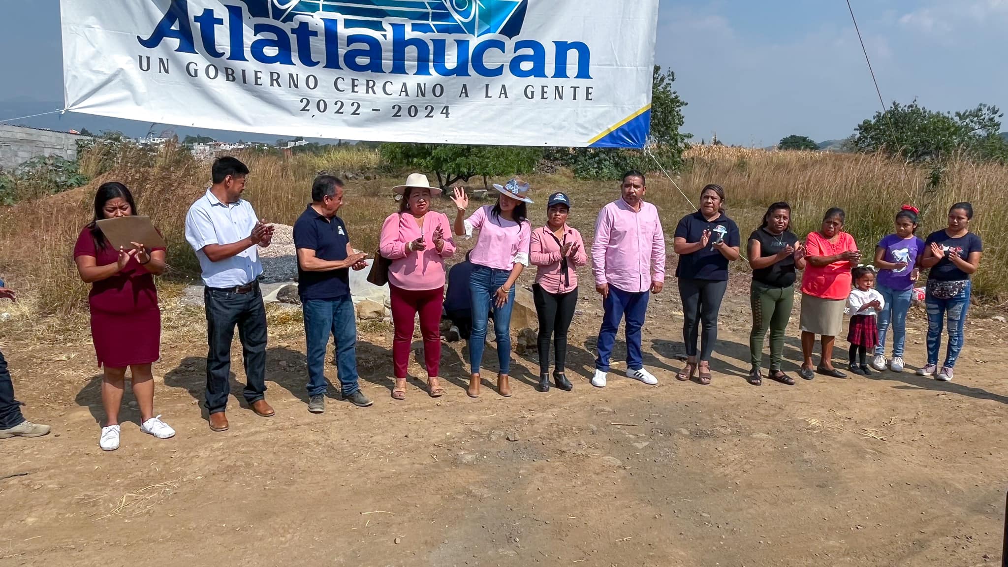 Inaugura alcaldesa de Atlatlahucan red de agua potable en La Tortuga