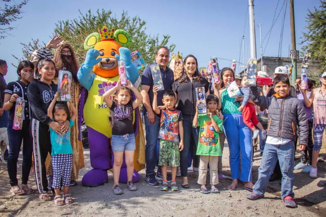Gobierno de Morelos entregó más de 15 mil juguetes este Día de Reyes