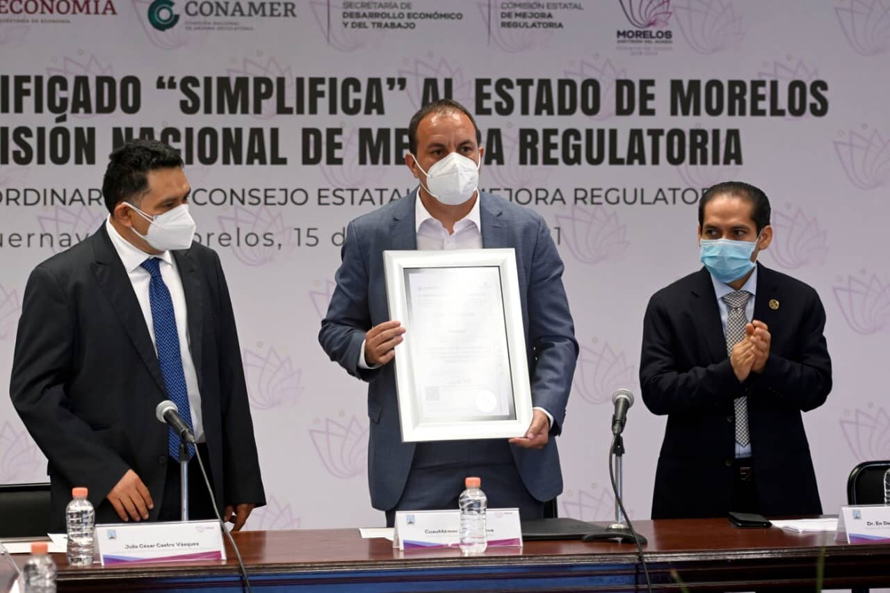 Morelos, estado competitivo para la atracción de inversionistas