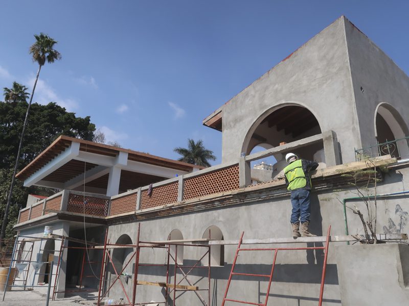 Continúa la restauración de la Casa del Emprendedor