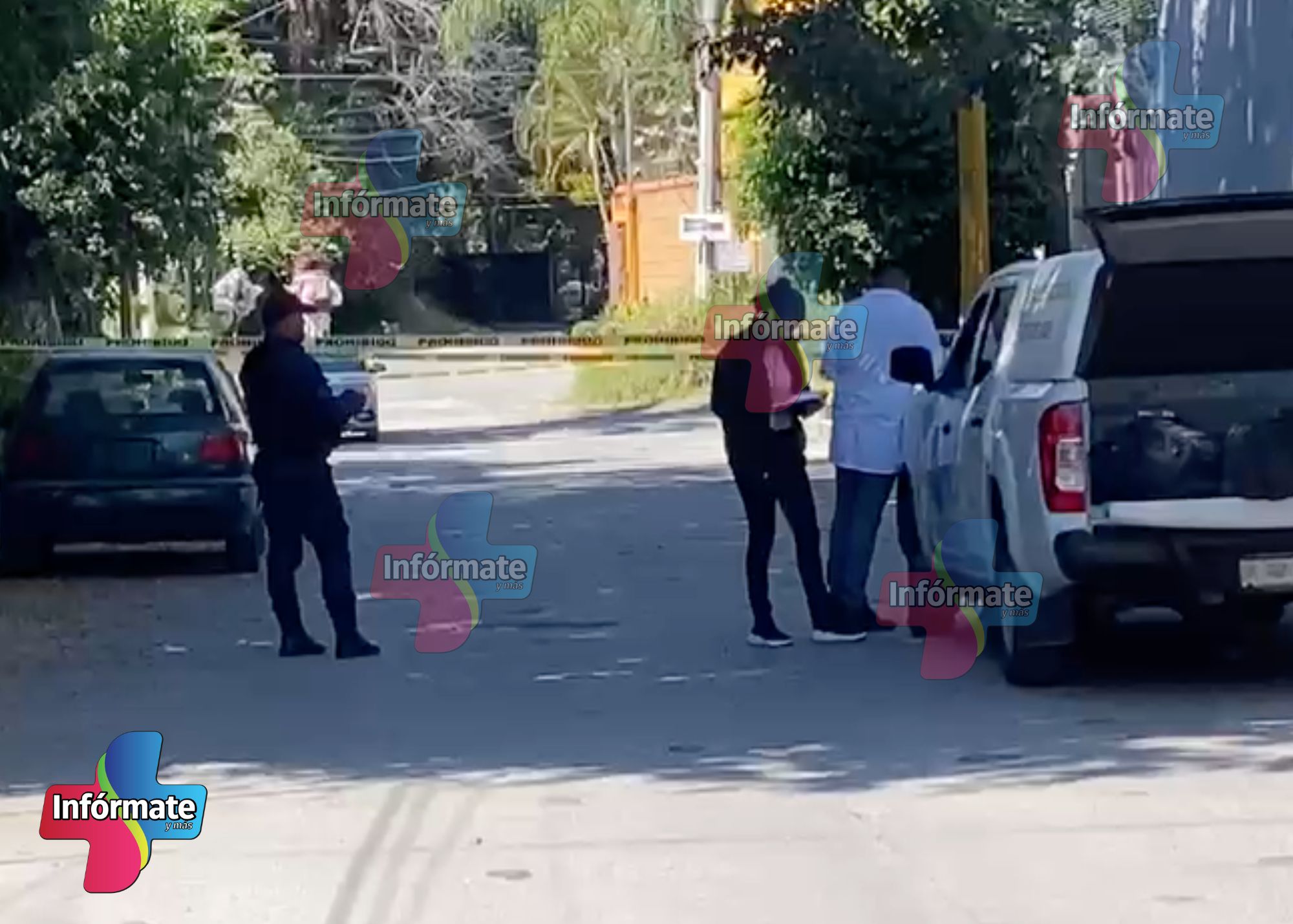 Hombre drog4do desarmó a policía de Temixco y le disparó