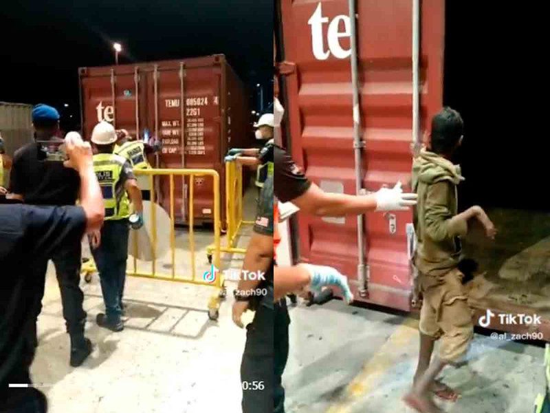 Un niño jugaba a las escondidas y apareció en Malasia