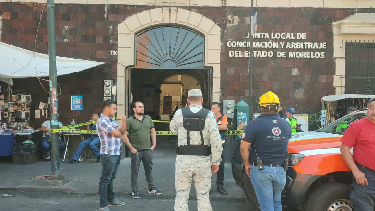 Registra Protección Civil falsa amenaza de bomba en centro de Cuernavaca