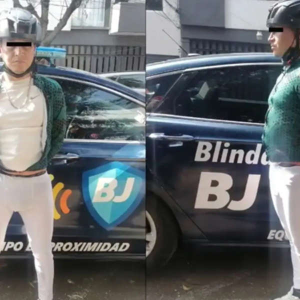 Detienen a “El acróbata” acusado de robar a mano armad4