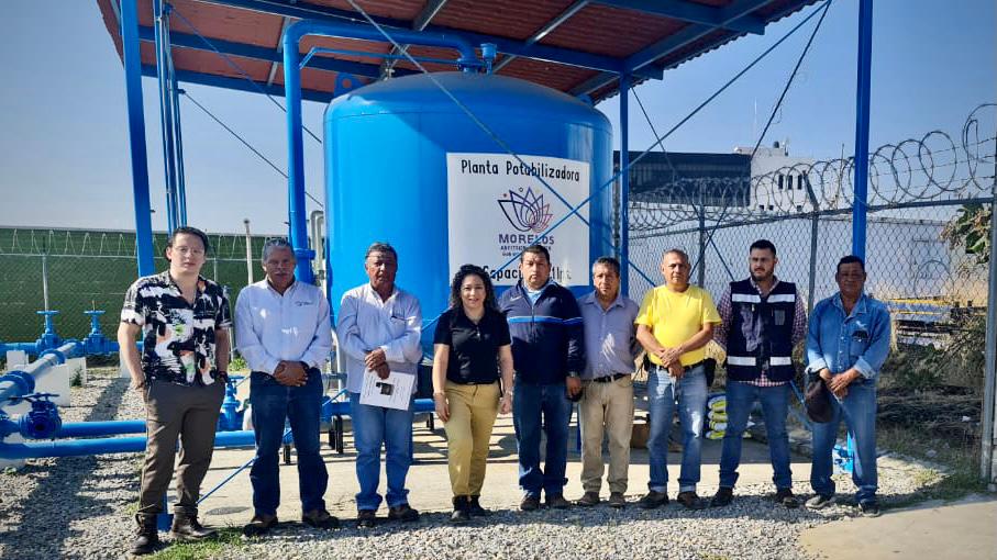 Capacitan al personal de Ceagua para operar potabilizadora