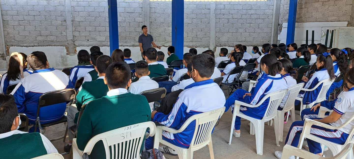 Continúan las pláticas para estudiantes de Yecapixtla