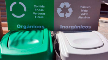 basura orgánica e inorgánica