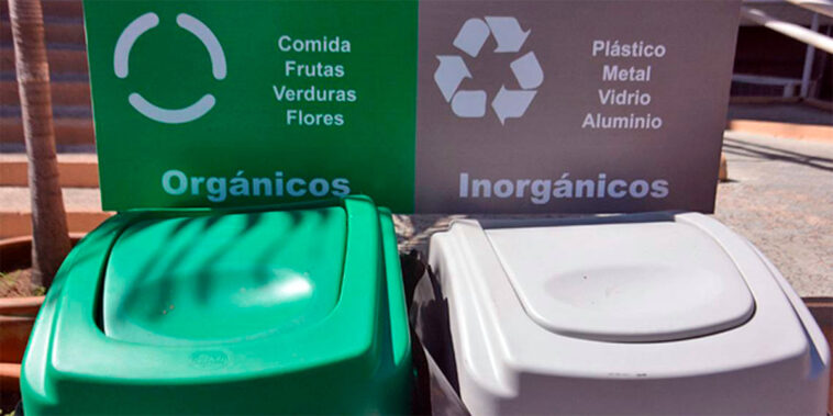 basura orgánica e inorgánica