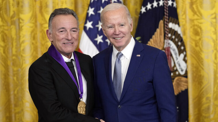 Bruce Springsteen y Joe Biden