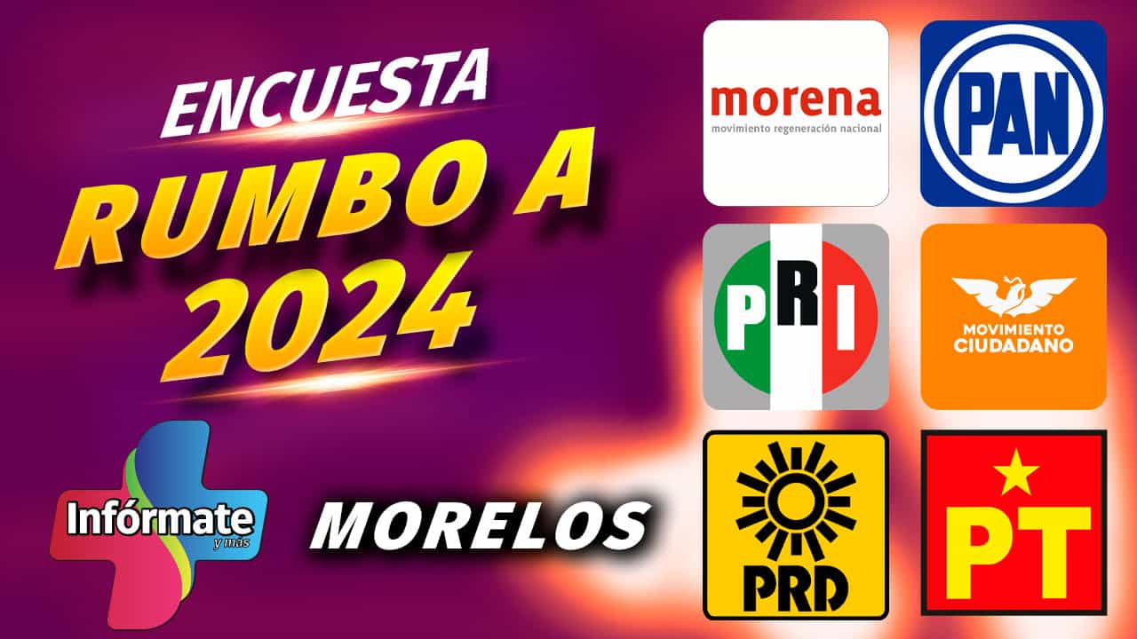 Estas son las preferencias electorales en Morelos rumbo al 2024