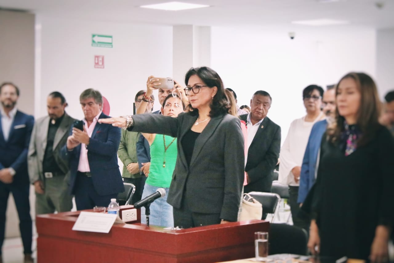 Comparece ante el Congreso la secretaria de Desarrollo Económico y del Trabajo