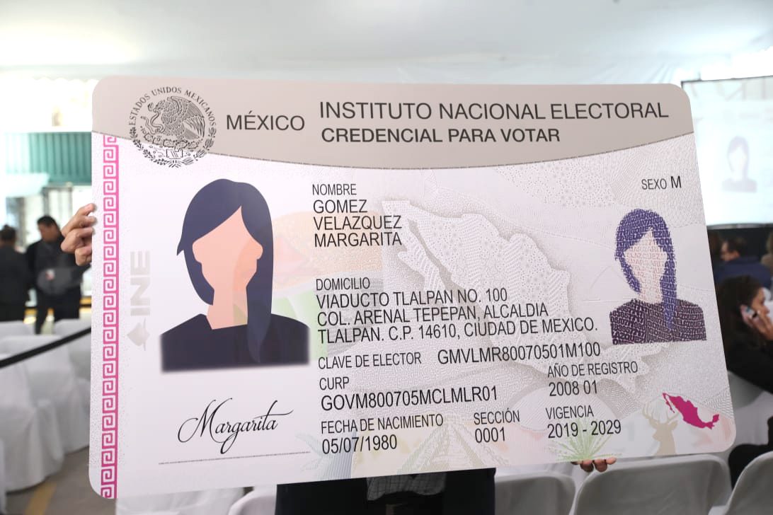 credencial del INE
