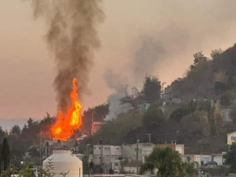 explosión en Totolapan