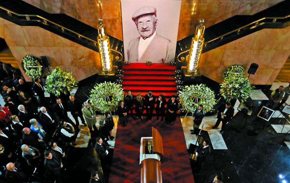 Último adiós de Ignacio López tarso en el Palacio de Bellas Artes