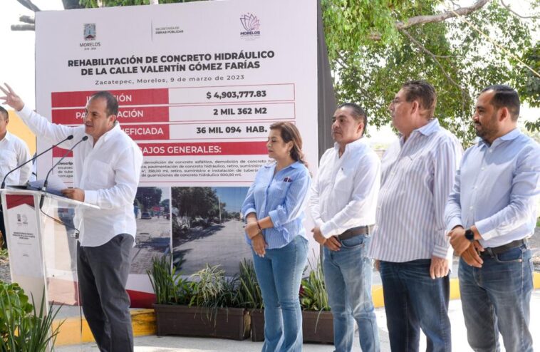 obras públicas en Zacatepec