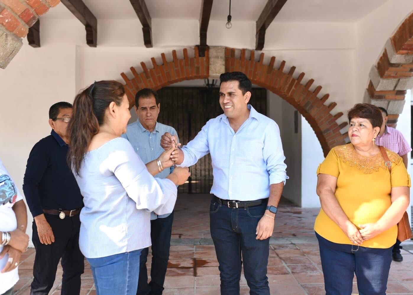 Entregan primera etapa de rehabilitación de la ayudantía de Tucumán en Tlaltizapán