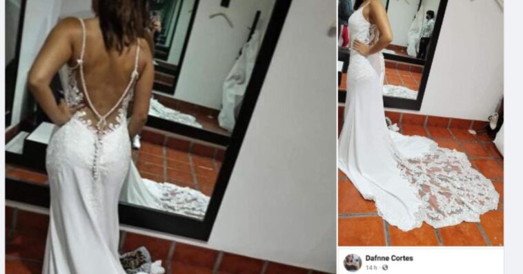 vestido de novia robado