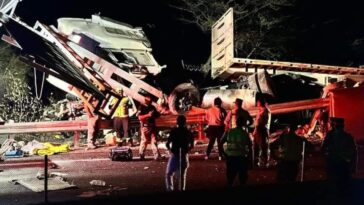 Accidente en Autopista