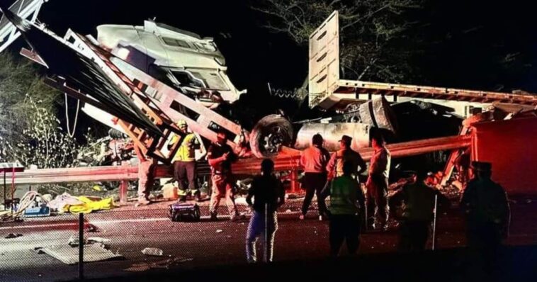 Accidente en Autopista