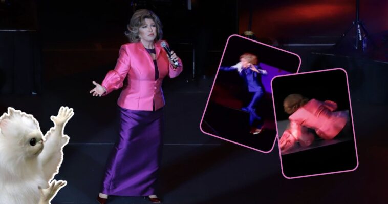 angélica maría caída