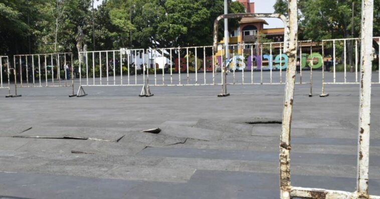 Se levanta suelo en Centro de Cuernavaca
