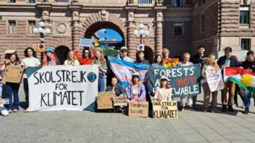 Greta Thunberg asiste a su última huelga escolar por el clima