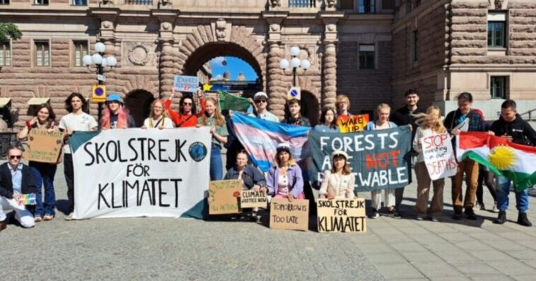 Greta Thunberg asiste a su última huelga escolar por el clima