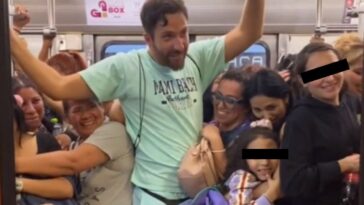 Mujeres acosan a extranjero en Metro CDMX