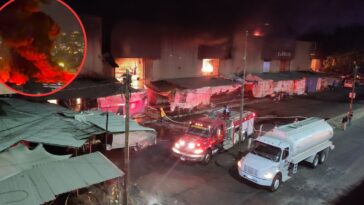 Incendio en Mercado de Acapulco