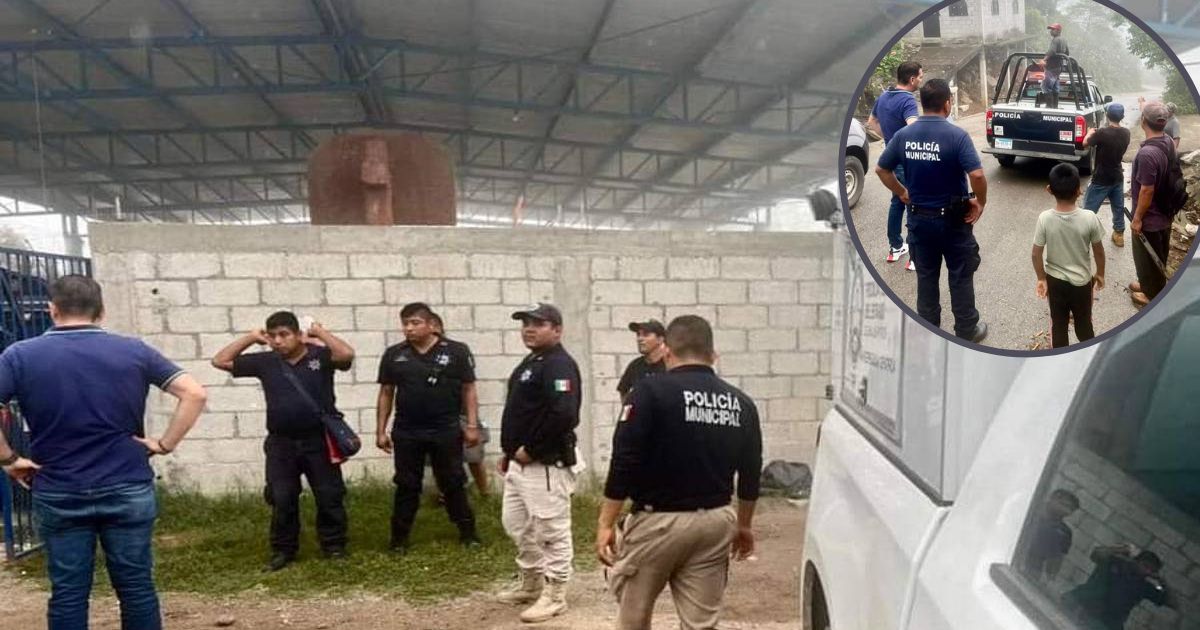Niño y policía caen a pozo de Matlapa