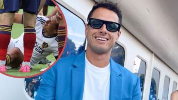 chicharito Hernández lesión en la rodilla