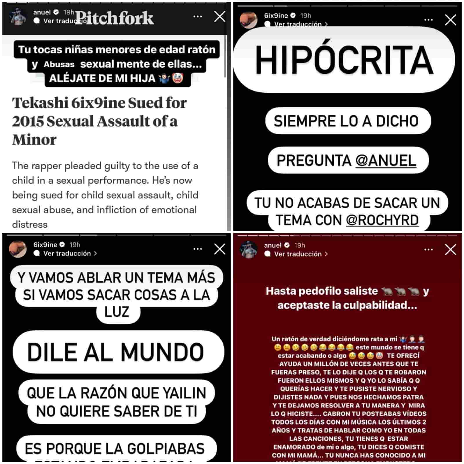 6ix9ine vs anuel