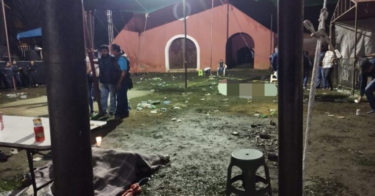 Asesinan a dos personas durante un baile en Tlayacapan