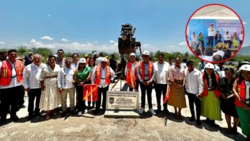 Colocan la primera piedra del Centro de Justicia para las Mujeres en Jojutla