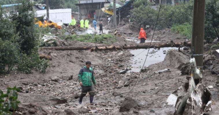 Mueren aproximadamente 22 personas tras inundaciones en Corea del Sur