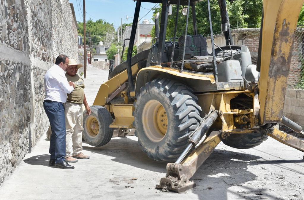  Inicia la segunda etapa de construcción de red alcantarillado sanitario en Zacatepec