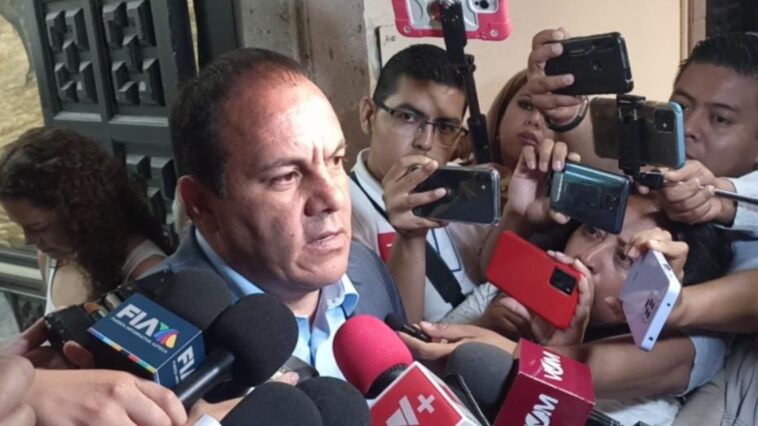 Gobernador de Morelos está dispuesto a ser investigado ante señalamientos en su contra
