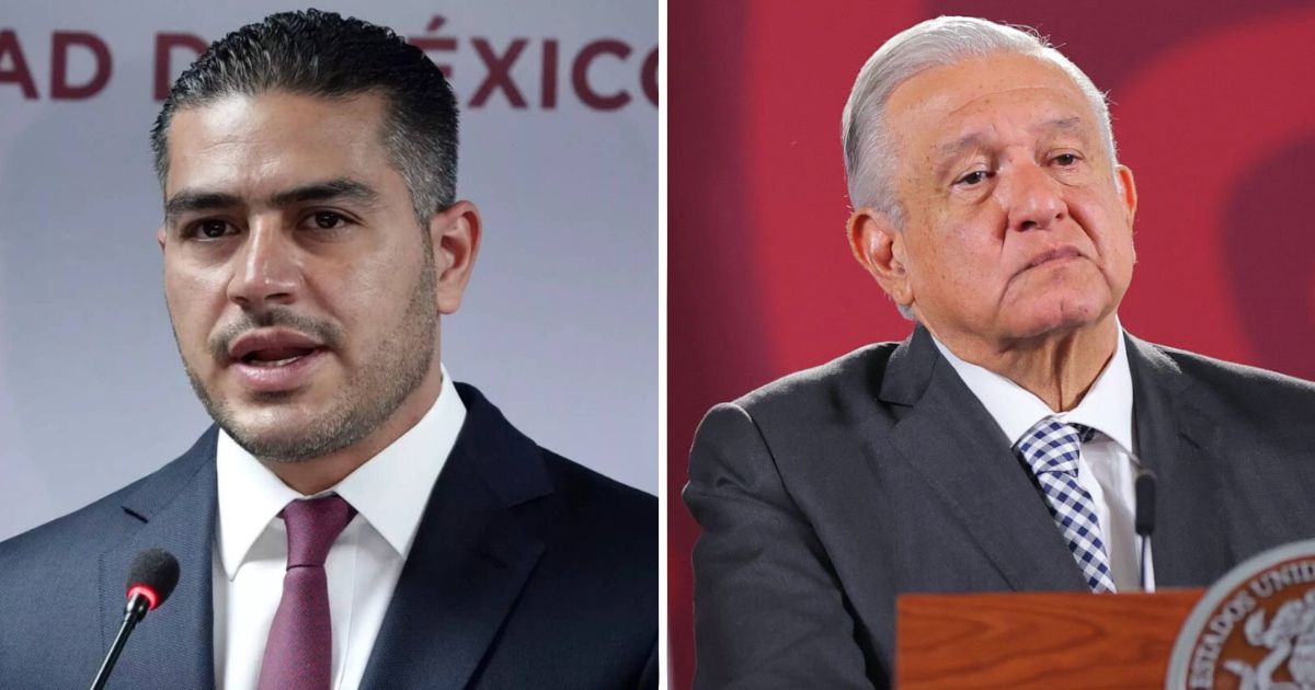 Harfuch y AMLO