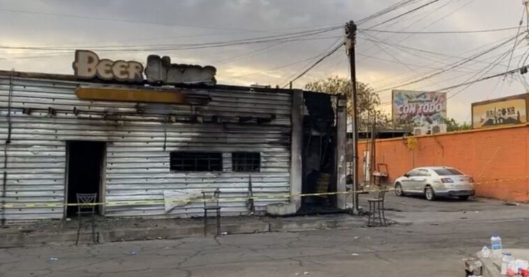 Incendio en Bar