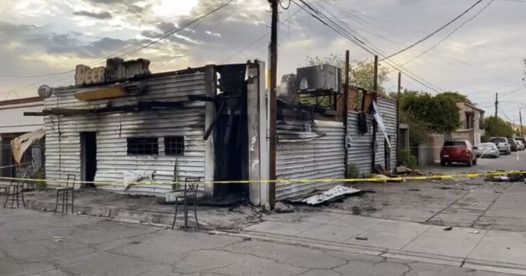 Incendio en bar