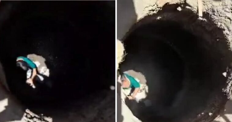Niño cae a coladera