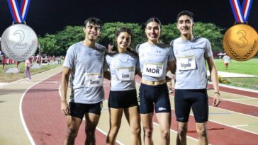 Selección Morelense de Atletismo gana plata y bronce en Nacionales CONADE 202