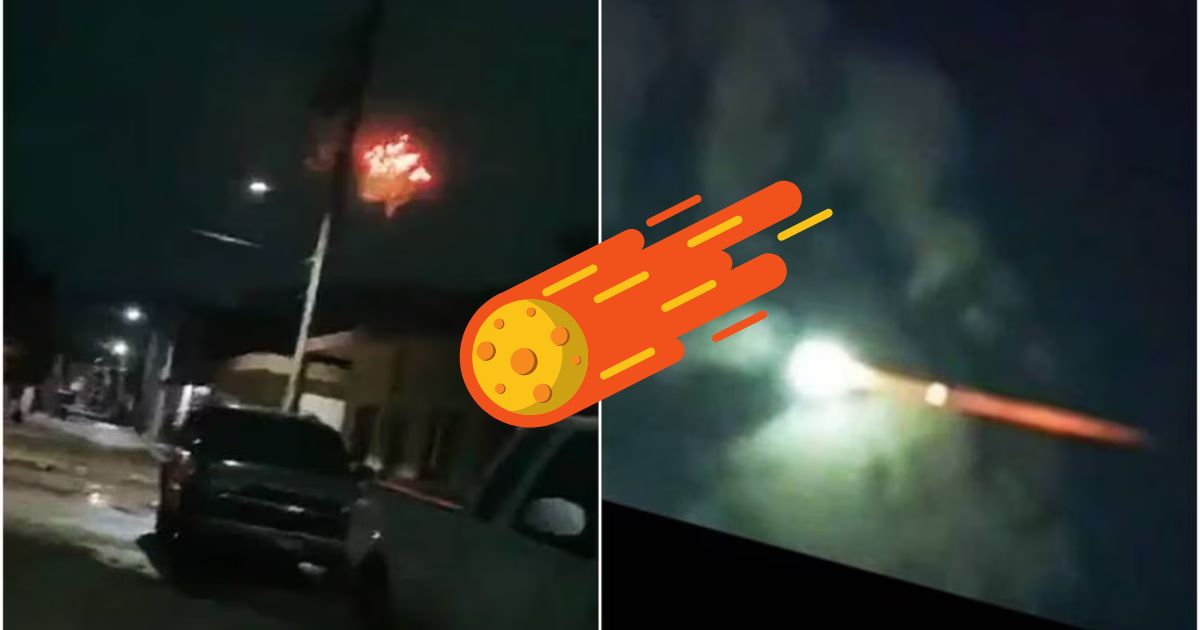 (VIDEO): Bola de fuego aparece en el cielo de Colima