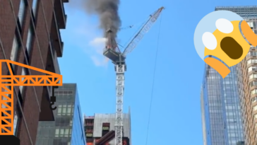 (VIDEO): Se desploma grúa en Nueva York