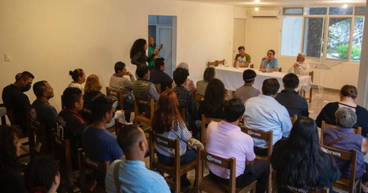 Víctor Mercado intercambia ideas para el impulso de productos artesanales y el turismo en Morelos