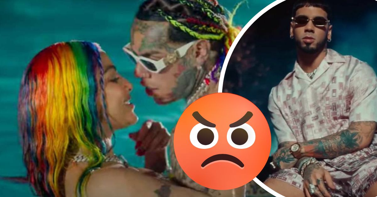 anuel aa pelea con 6ix 9ine
