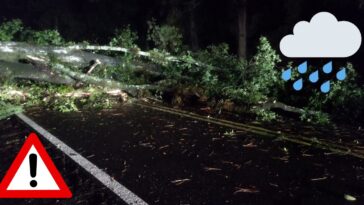 Reportan afectaciones por lluvia en el Estado de Morelos