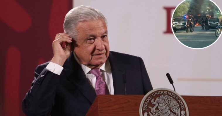 AMLO sobre violencia en Michoacán